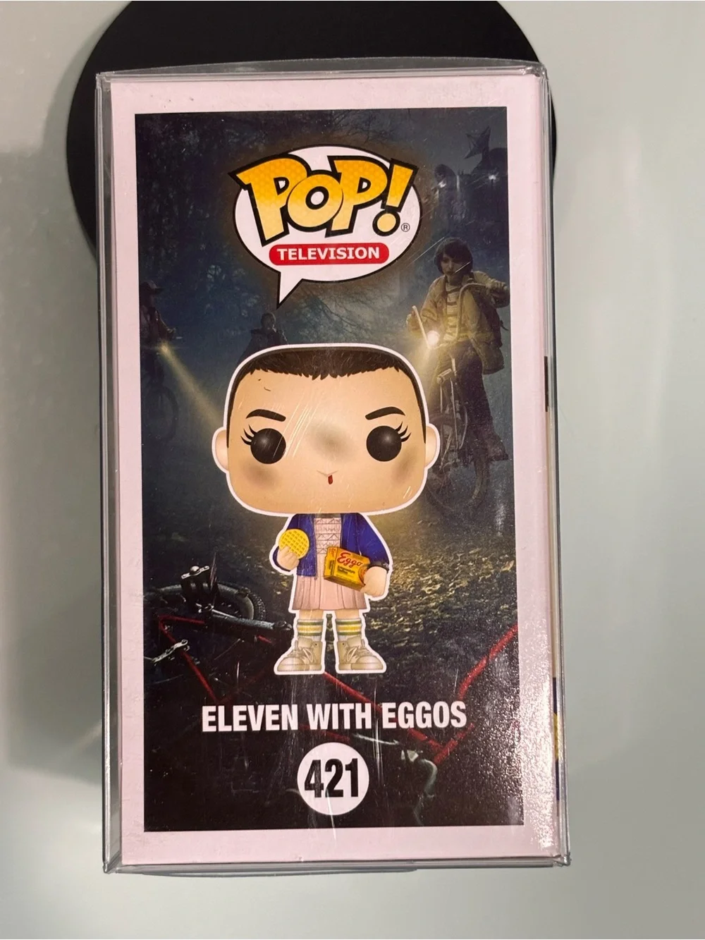 Funko Pop! Eleven with Eggos #421 Stranger Things With Protective Cover Box